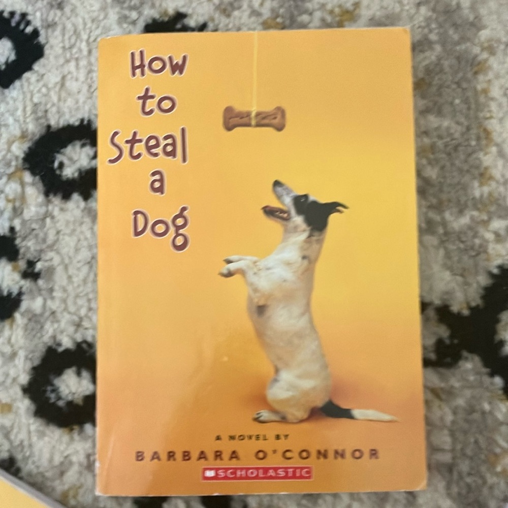 I am selling this how to steal a dog book